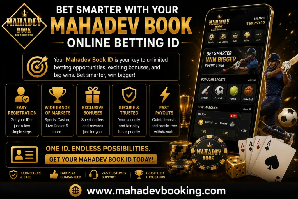 Bet Smarter with Your Mahadev Book Online Betting ID