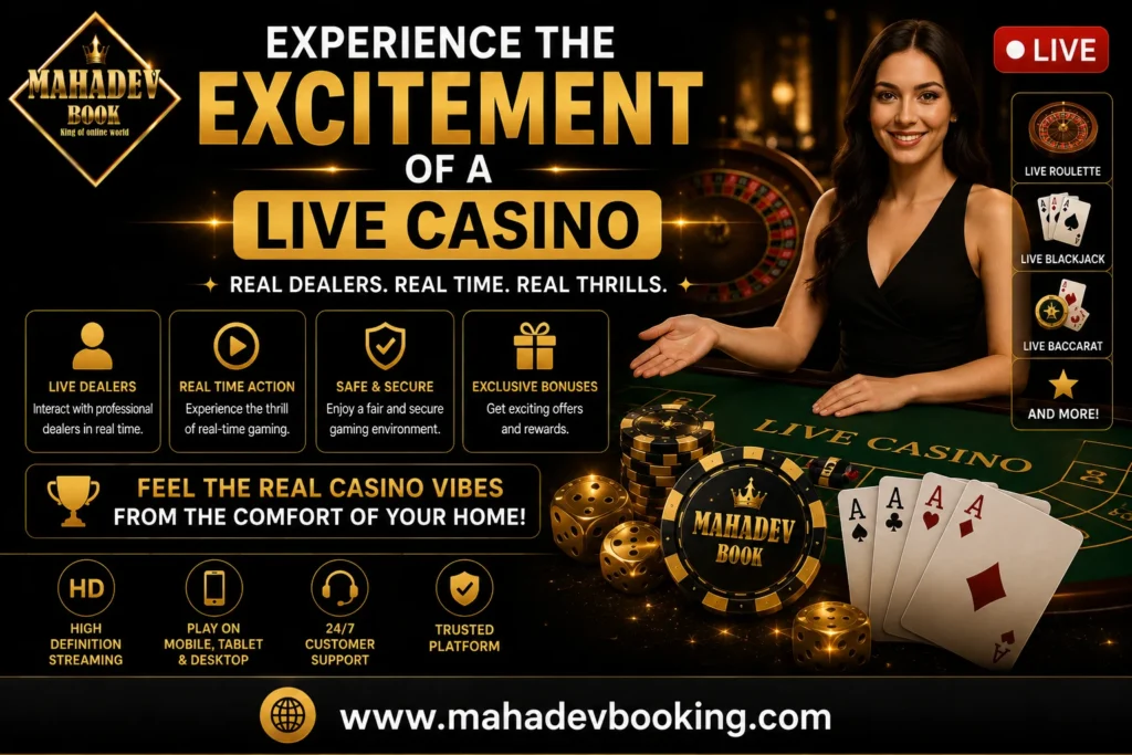 Experience the Excitement of a Live Casino