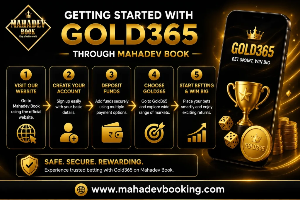 Getting Started with Gold365 Through Mahadev Book