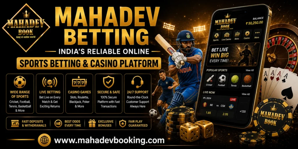 Mahadev Betting: Live Odds & Fast Withdrawals
