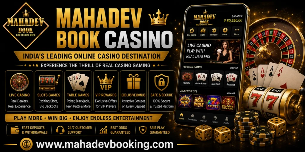 Mahadev Book Casino – India’s Leading Online Casino Destination