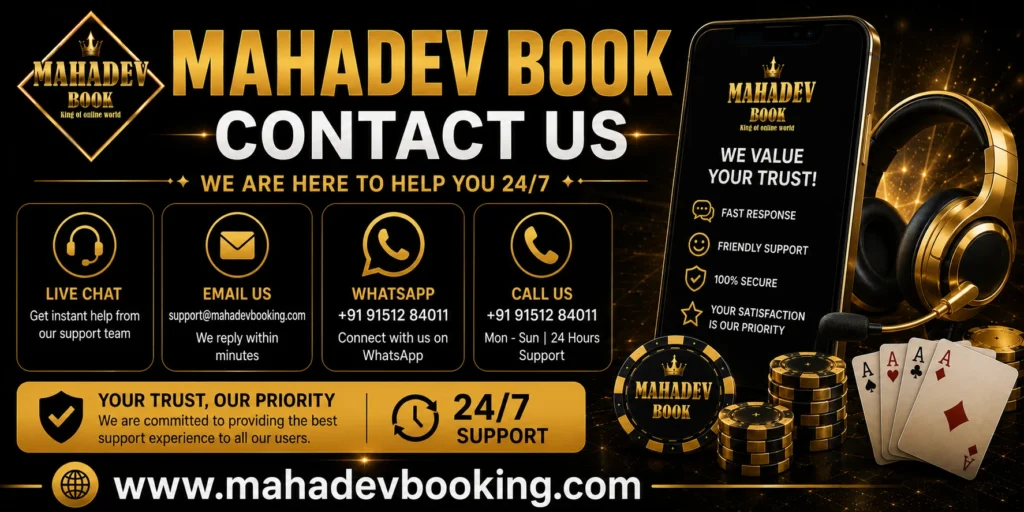 Mahadev Book Contact Us | Trusted Sports Support Hub